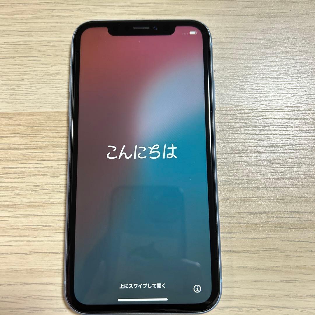 iPhoneXR 64GB 本体のみ　ブルー