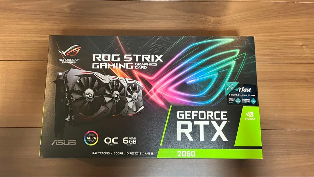 ASUS ROG rtx2060 nvidia グラボ　GPU