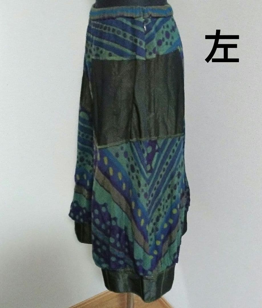 三点　エイココンドウ　ロングスカート/ニコル　イレヘムトップス/カーキジャケット