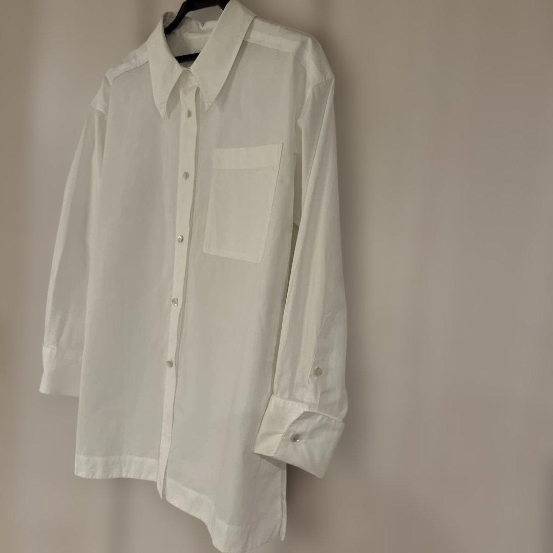 ESTNATION COLUMN バックプリーツシャツ 36