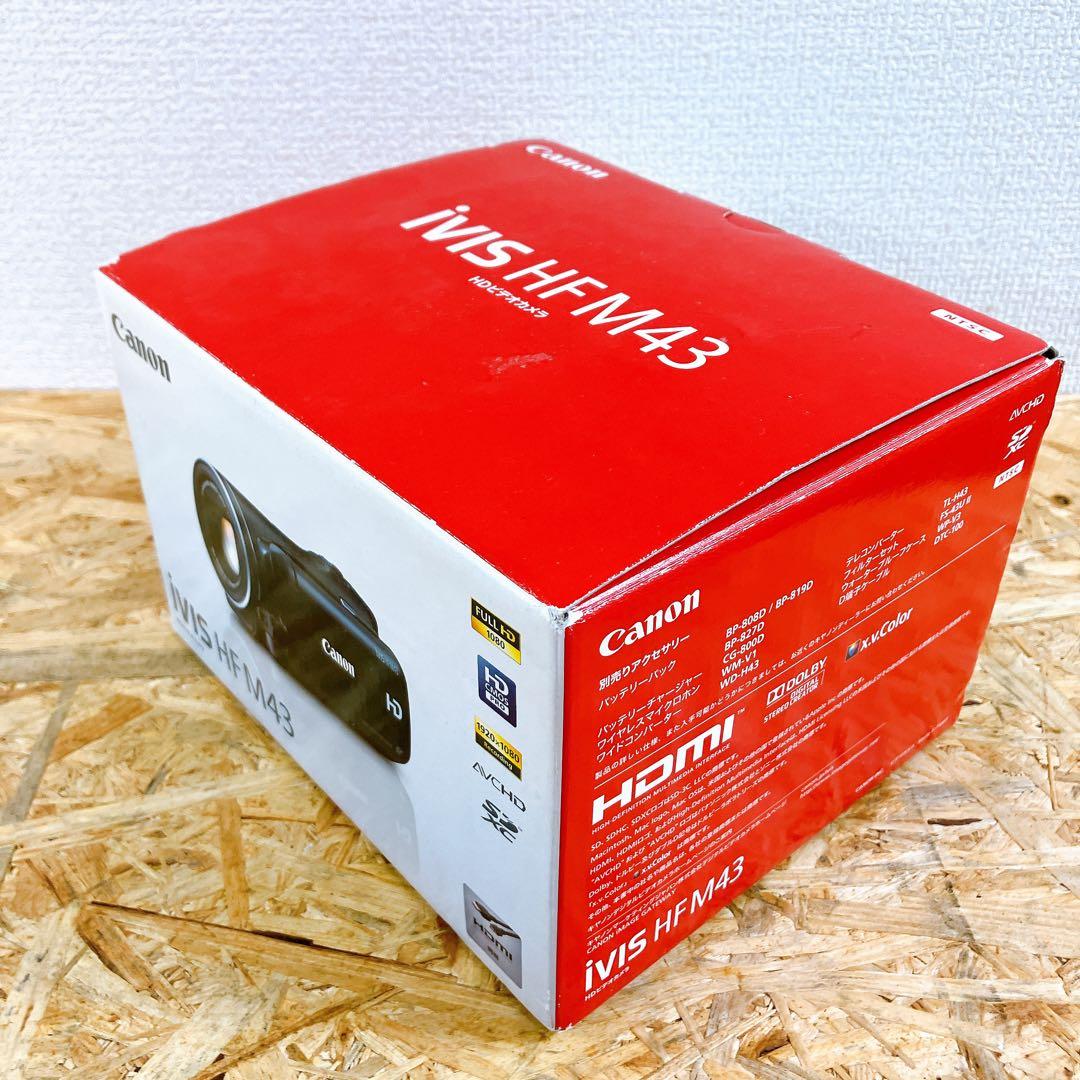 【動作確認済】 Canon IVIS HF M43 キャノン ビデオカメラ