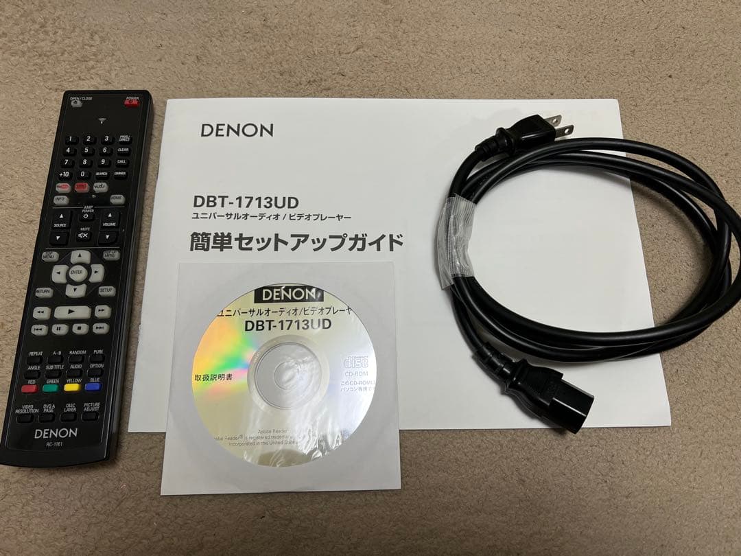 ユニバーサルプレイヤー DENON DBT-1713UD