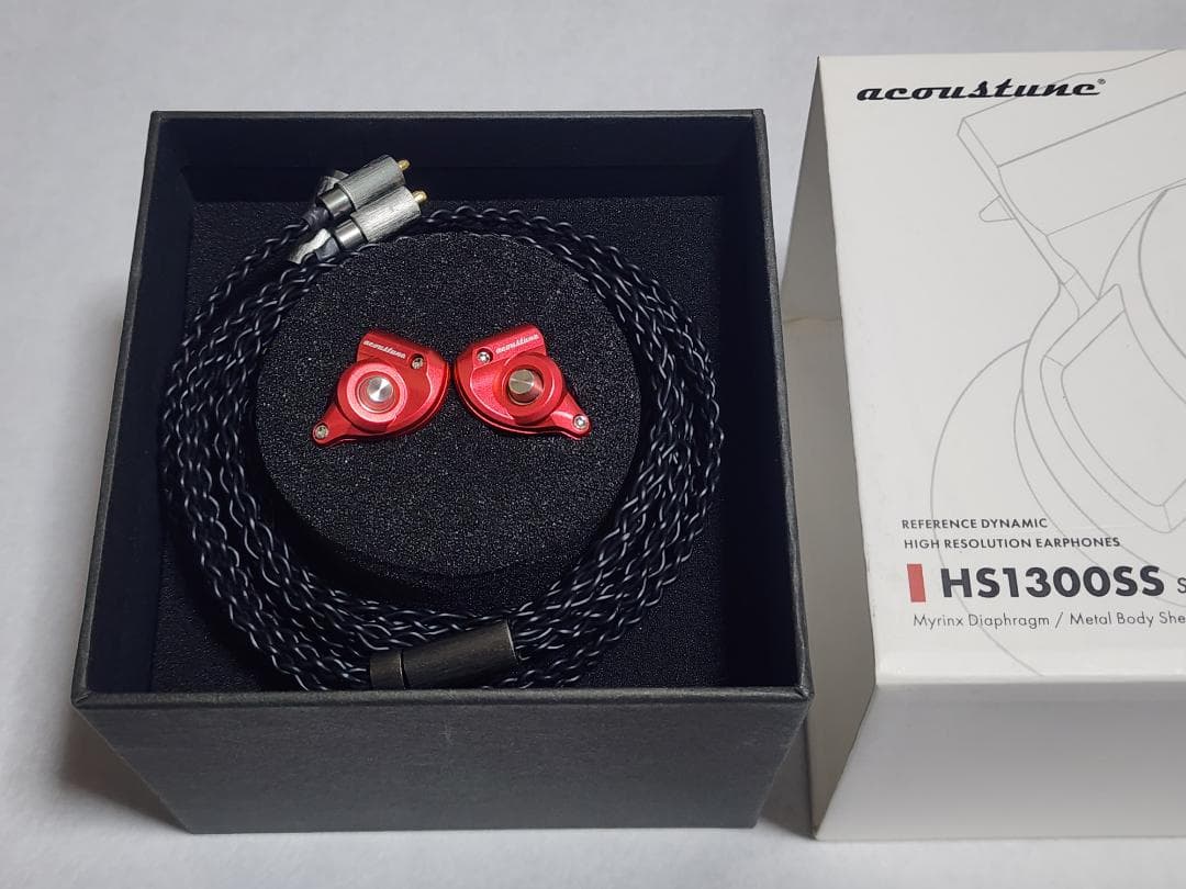 【美品】ACOUSTUNE HS1300SS ROJO - RED