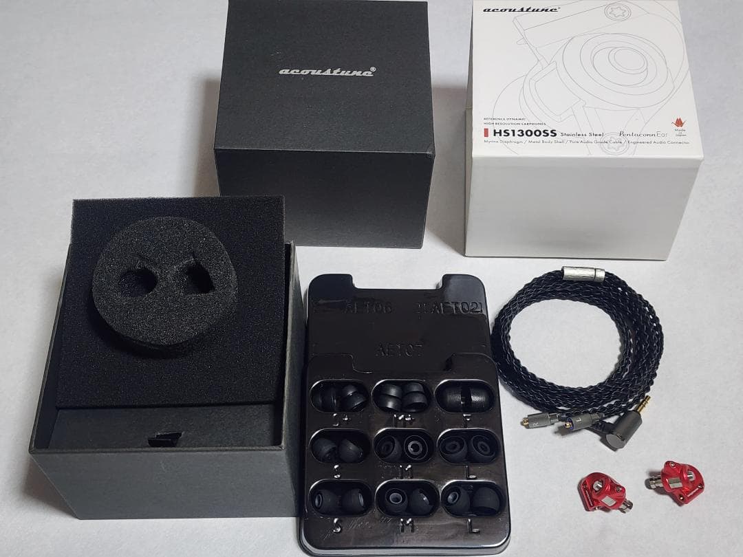 【美品】ACOUSTUNE HS1300SS ROJO - RED