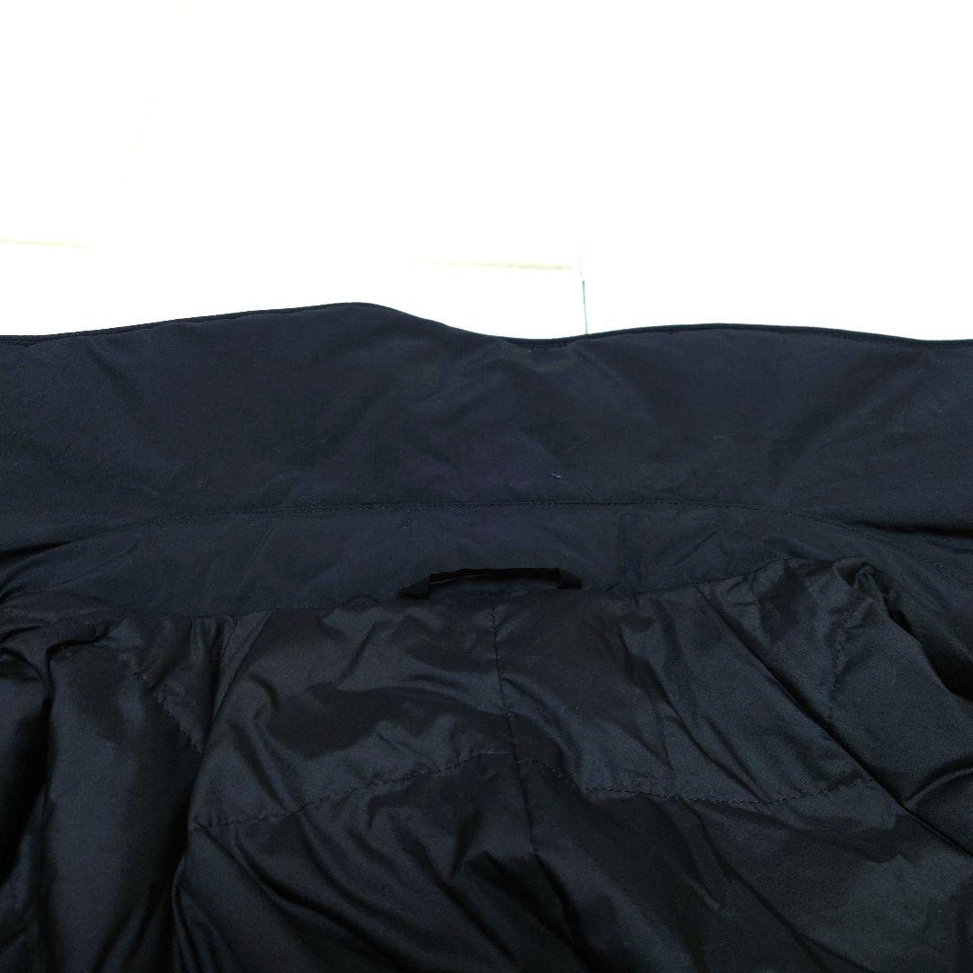 NANO universe 西川ダウン リバーシブルライトコート Ｍ 黒