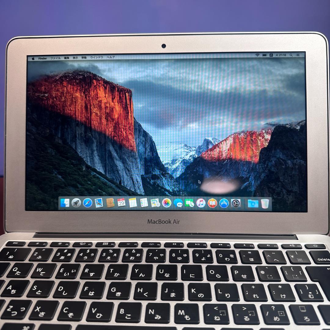 名機】Apple MacBook Air 11インチ A1465 Core i5