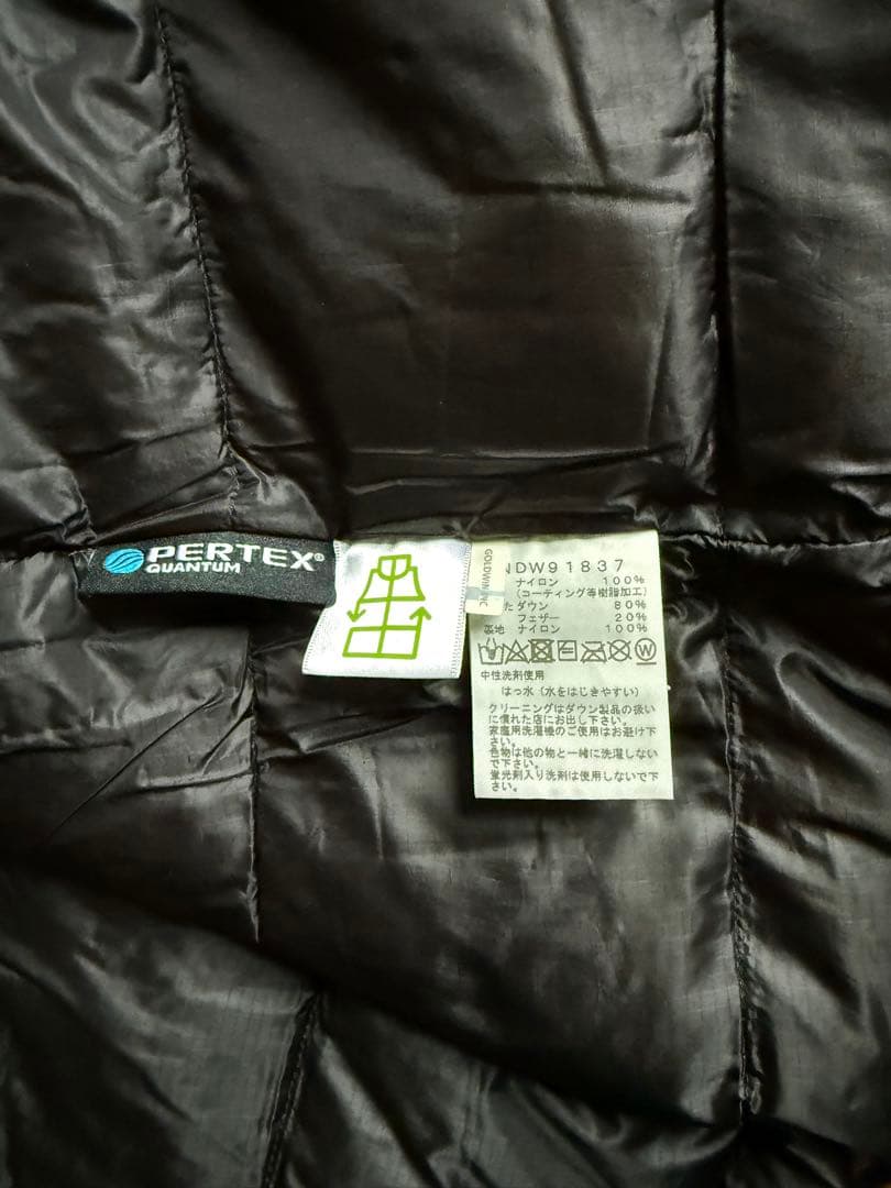 ノースフェイス　マカルダウン　ブラック　Lサイズ