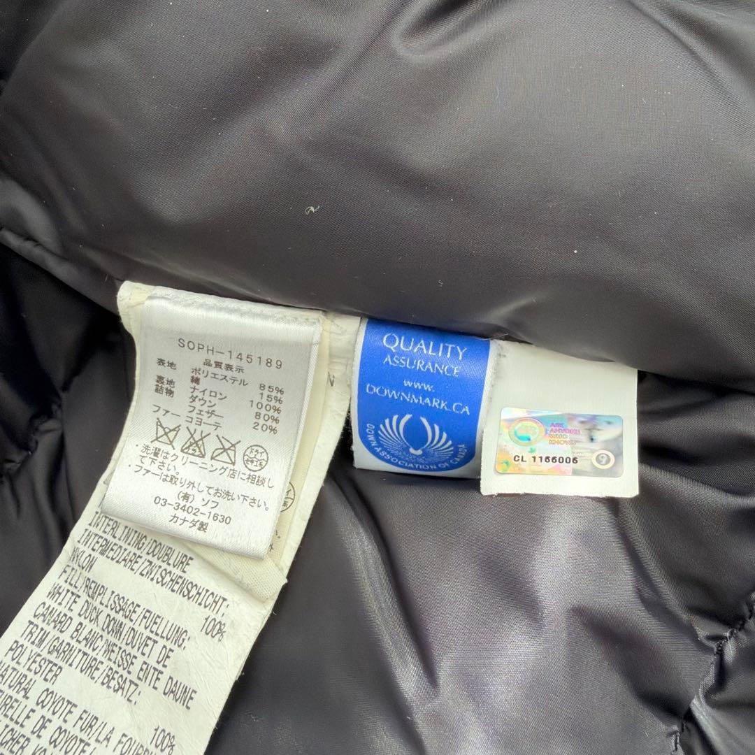 【ソフネット別注✨M】カナダグース　ジャスパー　黒　コヨーテ　2way 限定