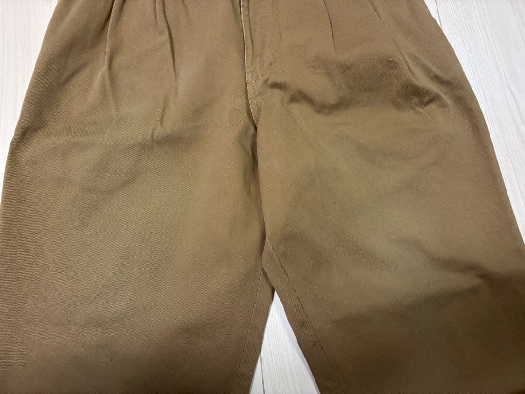 上*越様 DESCENDANT TWILL TROUSERS KhaKee サイ