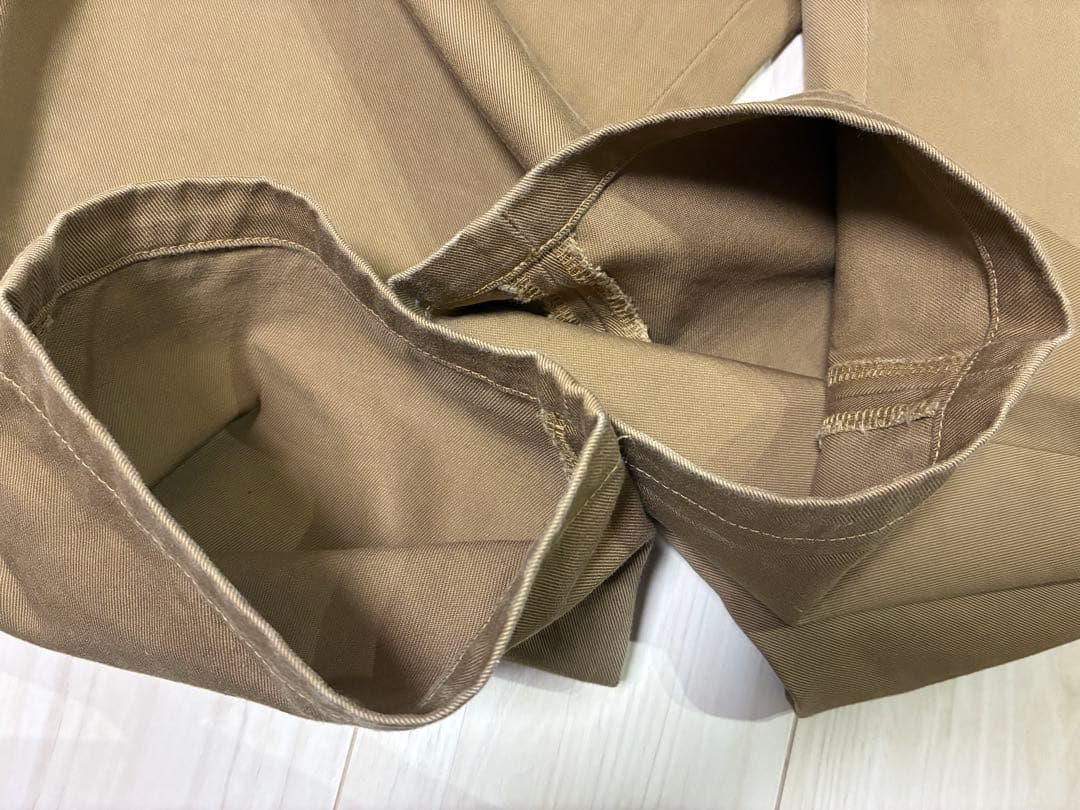 上*越様 DESCENDANT TWILL TROUSERS KhaKee サイ