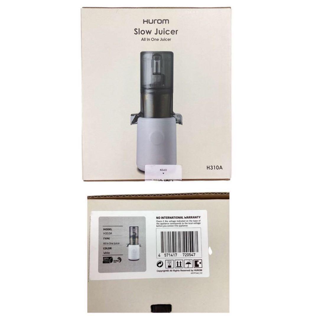 さくらビーチ様 H310A HUROM スロージューサー　ラベンダー&ブラック