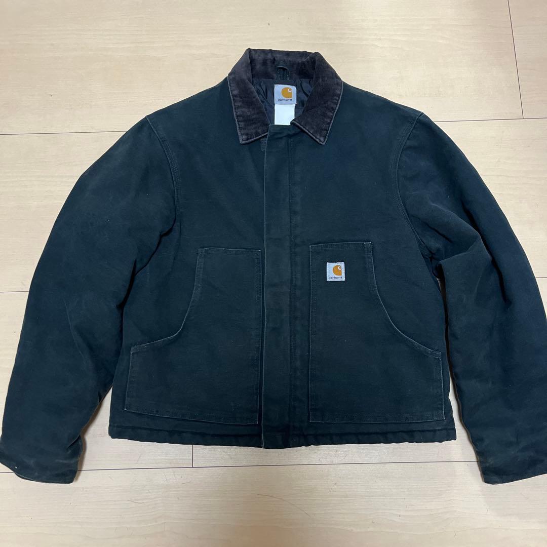 美品Carhartt トラディショナルジャケット ブラックM〜L