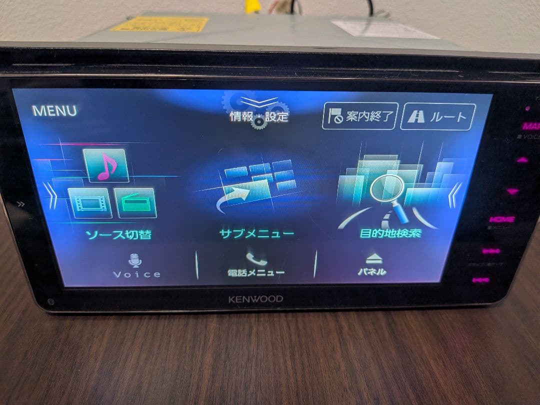 S*e様 2019年製 KENWOOD MDV-M906HDW 7インチ ワイド