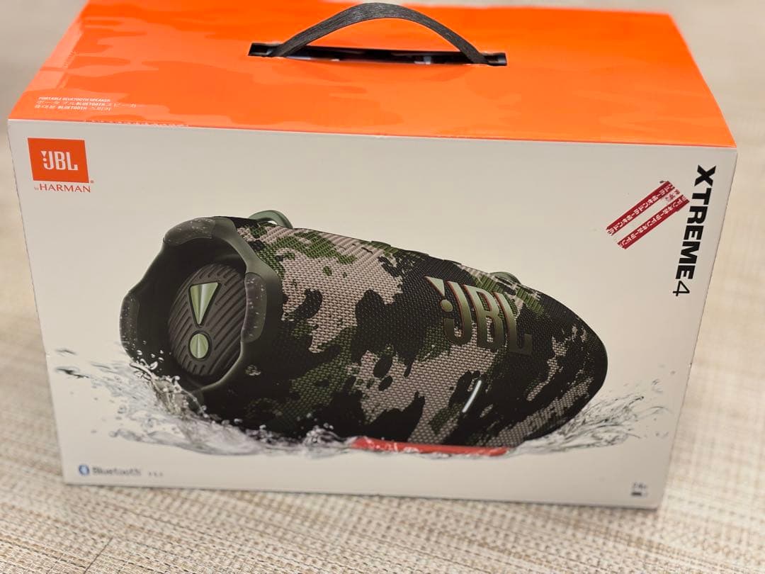 JBL XTREME 4 迷彩 ワイヤレススピーカー　新品　保証付