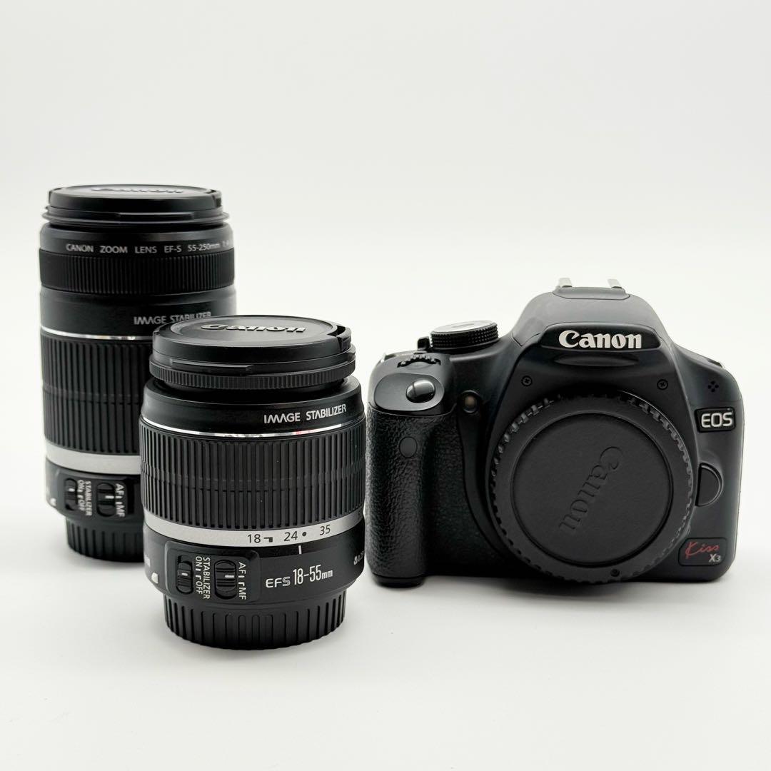 初心者おすすめ Canon Kiss X3 ダブルズーム