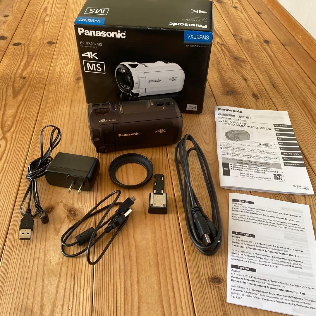 mizukichi様Panasonic HC-VX992MS 4K ビデオカメラ