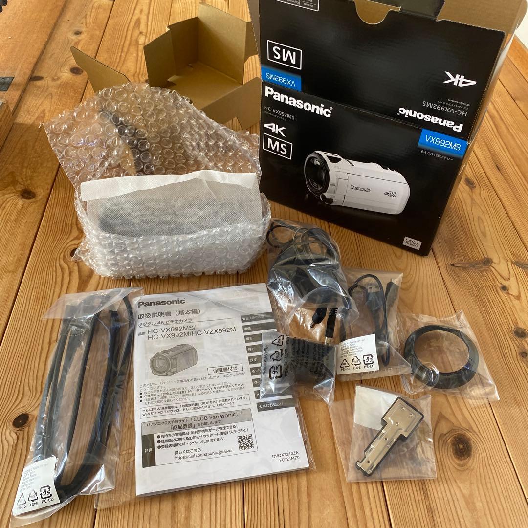 mizukichi様Panasonic HC-VX992MS 4K ビデオカメラ
