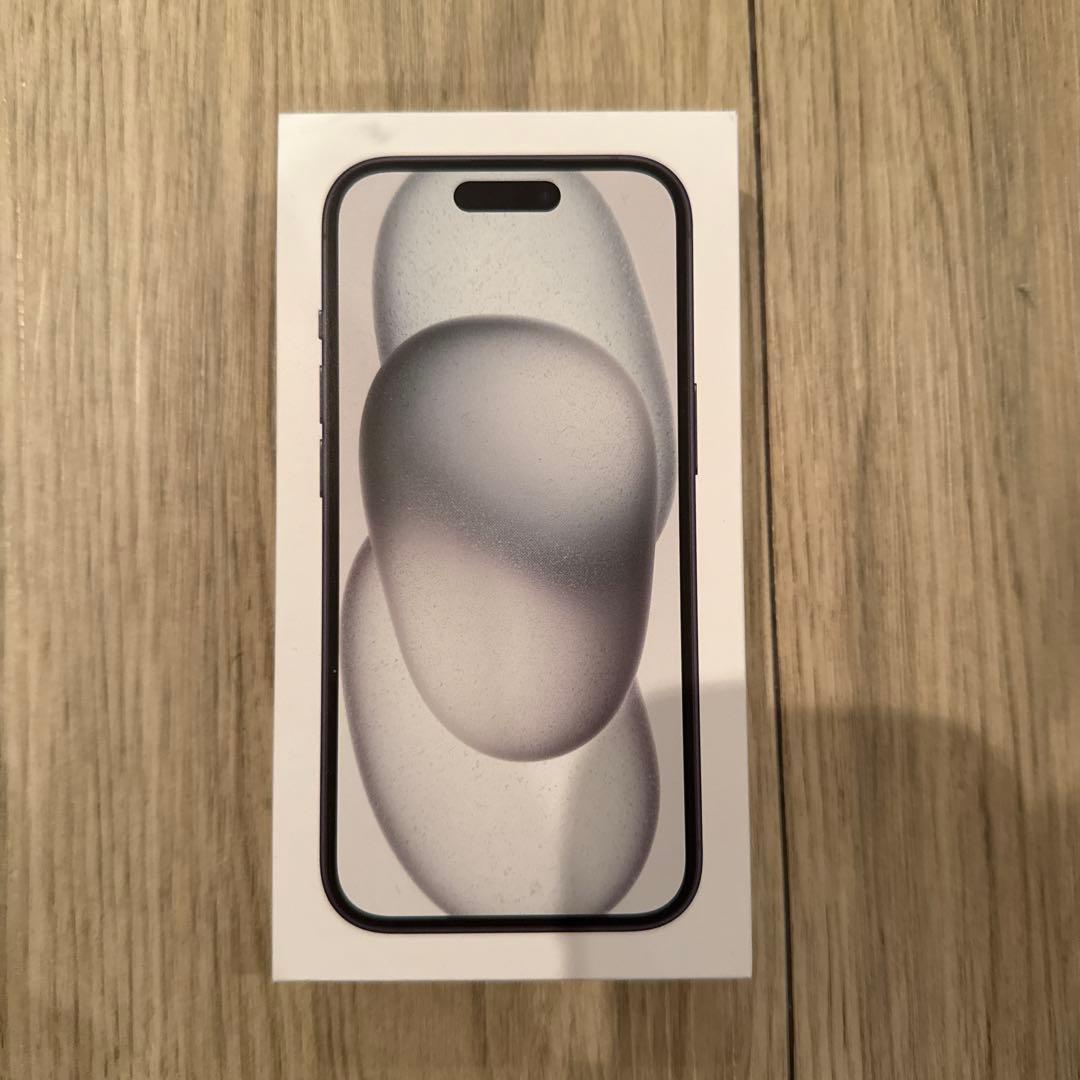 iPhone15 128GB　ブラック　未使用品
