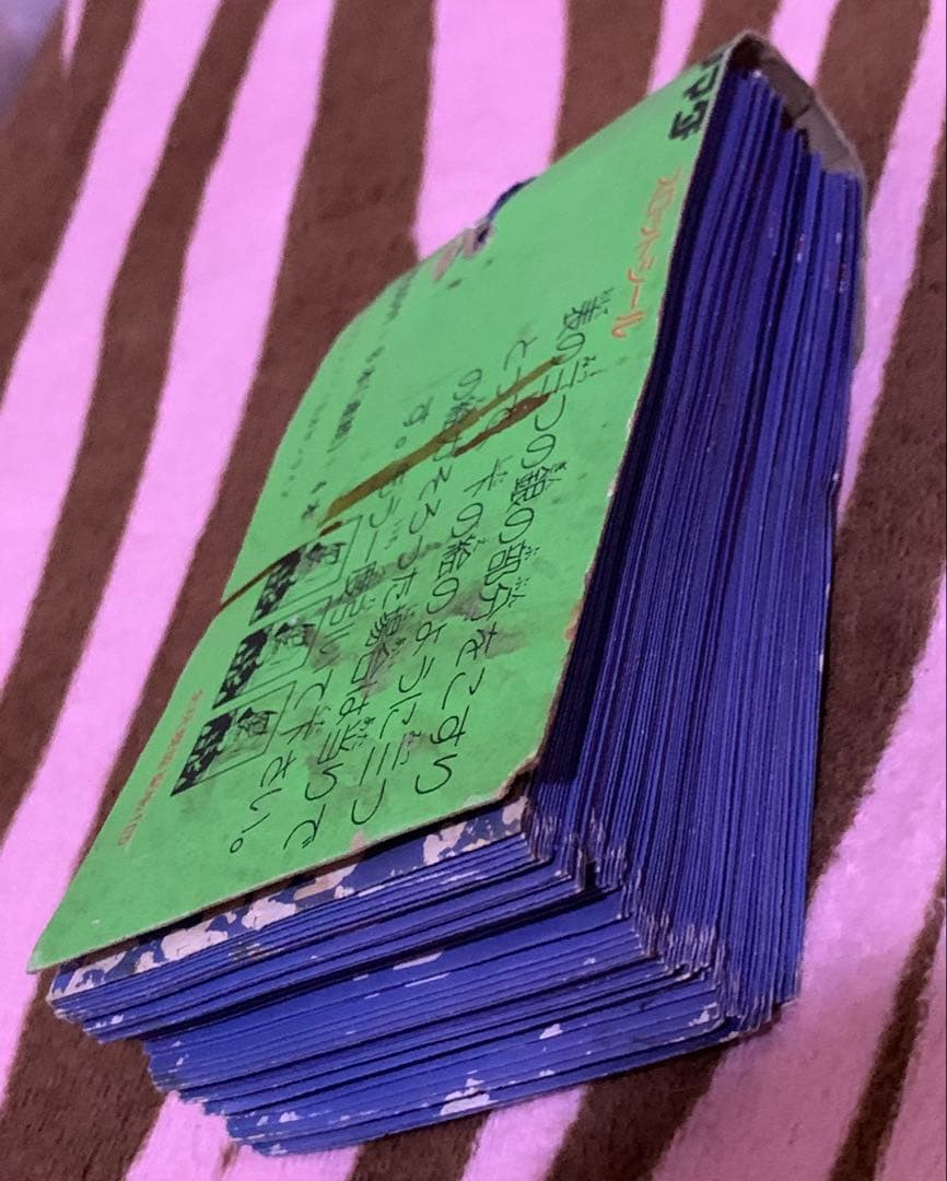 【未開封】機動戦士ガンダムスロットシール1束72枚付き レトロ 当時物 レア　a