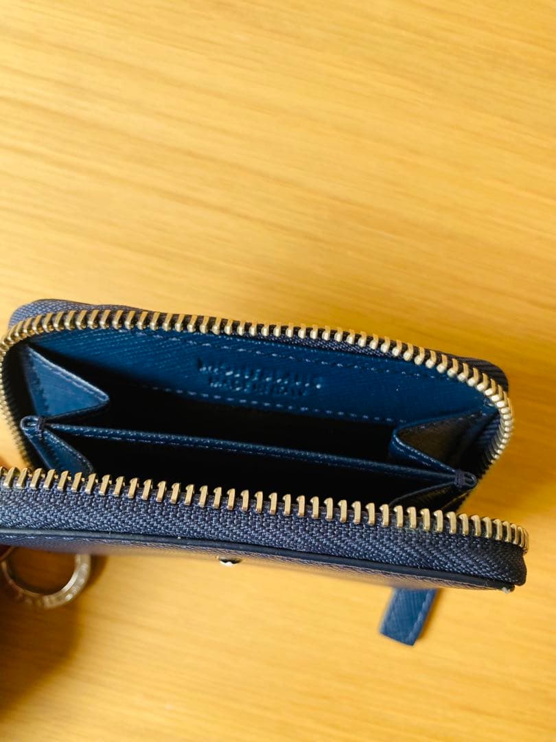 MONTBLANC モンブラン　ネイビー パスケース・カードケース