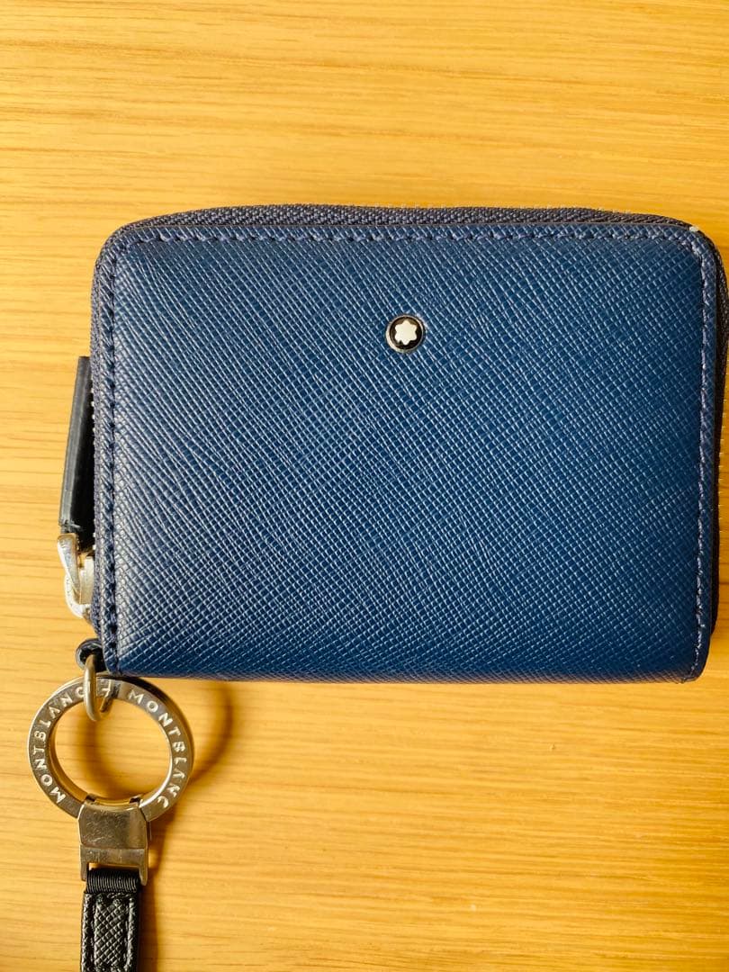 MONTBLANC モンブラン　ネイビー パスケース・カードケース