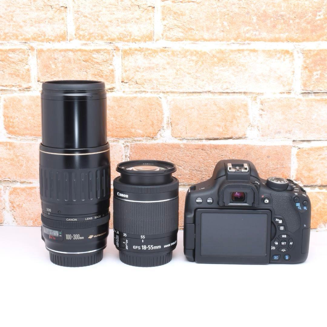 推し活におすすめ✨Canon Kiss X8i✨超望遠レンズ✨ダブルレンズ