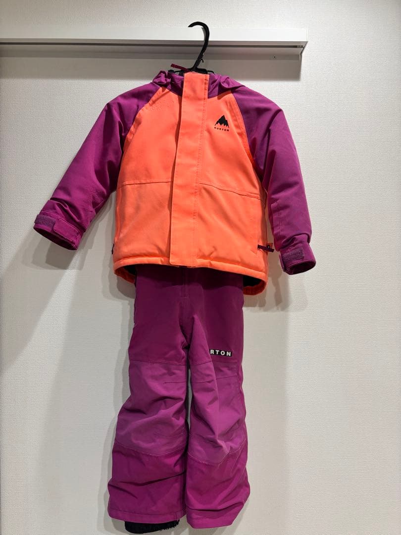 BURTON スノーボードウェアセット　キッズ　4T