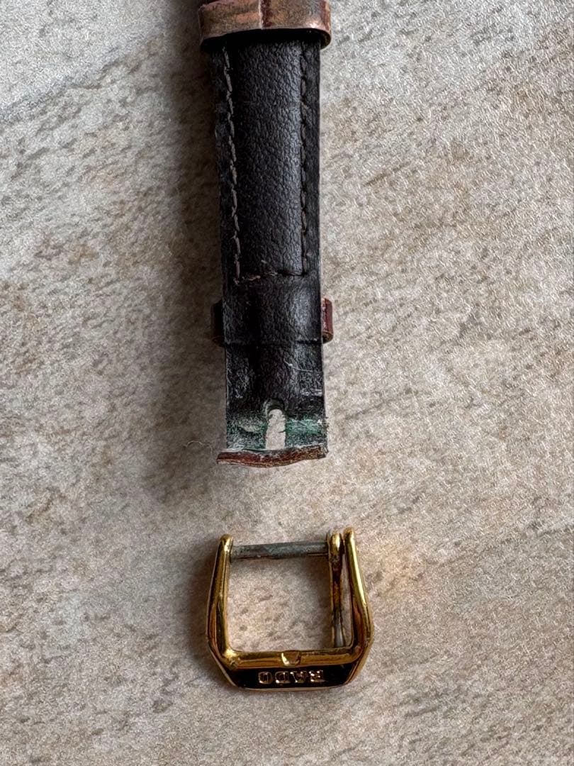 完品　RADO FLORENCE レディース時計【時計バンドが壊れてます】