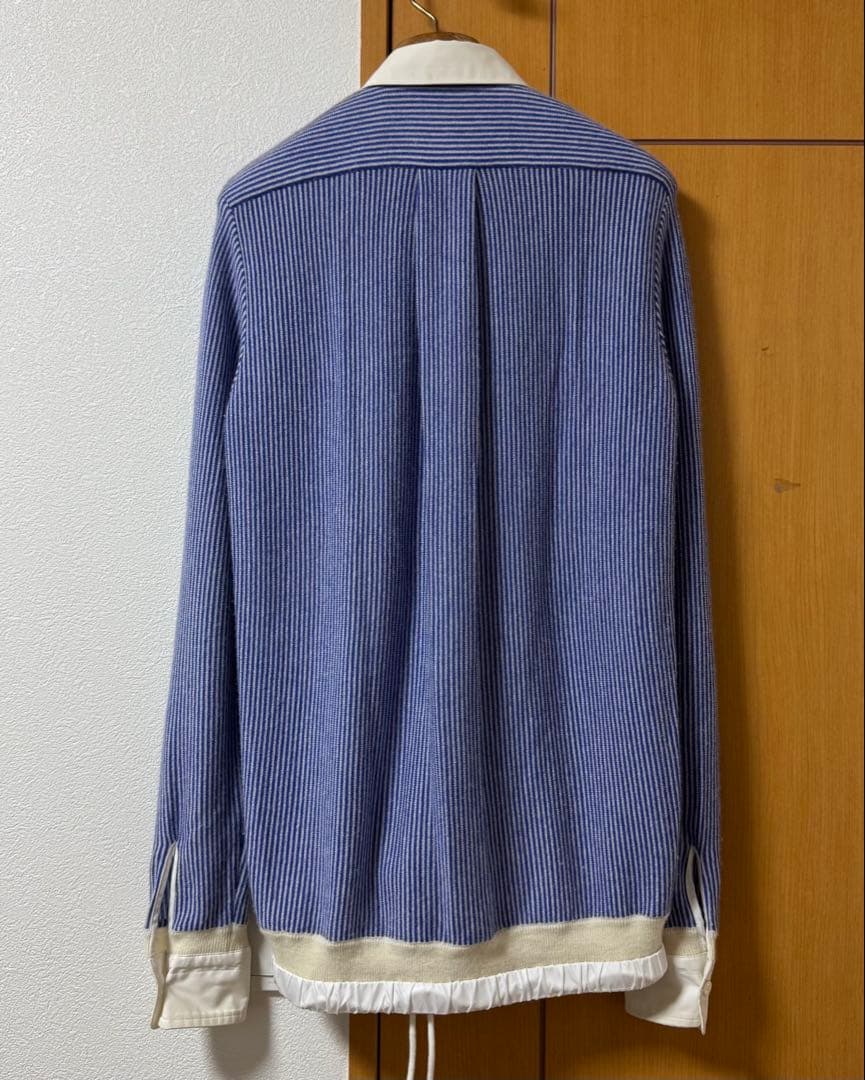 sacai サカイ ニットシャツ サイズ1 サカイマンman 2013AW