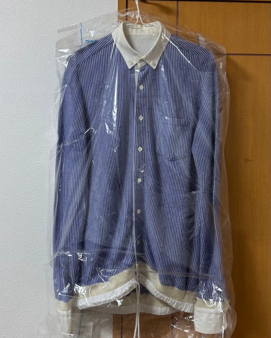 sacai サカイ ニットシャツ サイズ1 サカイマンman 2013AW