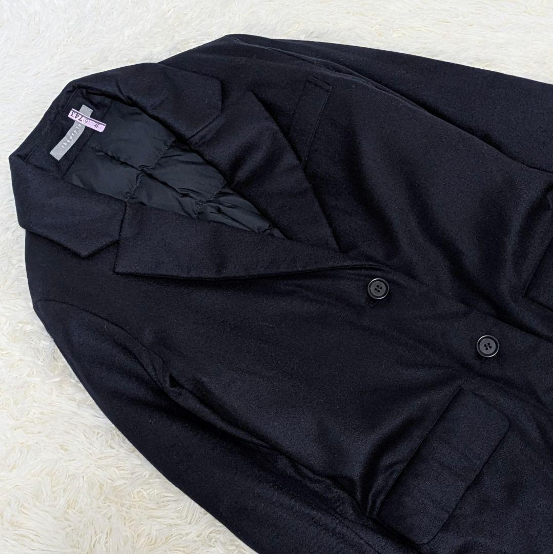 美品✨セオリーリュクス　ダウンチェスターコート　ジャケット　ネイビー　３８