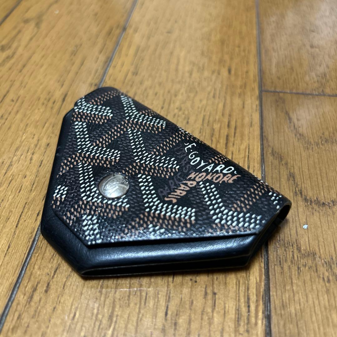 ゴヤール ケース　茶黒　美品【廃盤】