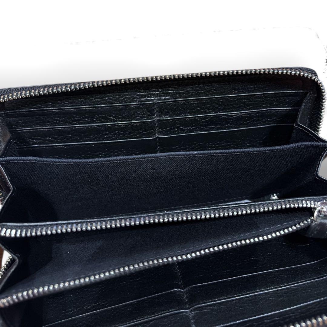 Vivienne Westwood 長財布 レザーラウンド　オーブ ペイント