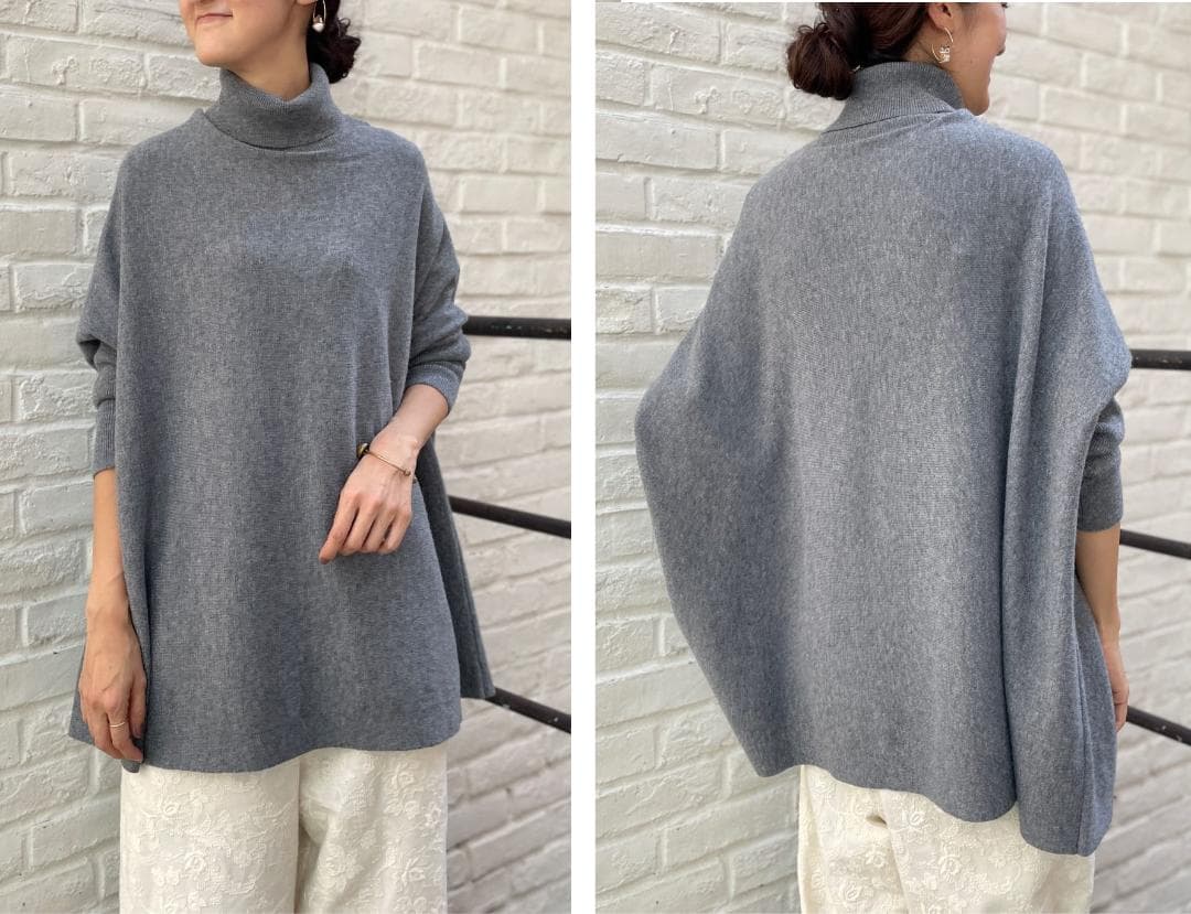 ハイネックBIGニット　BEARDSLEY