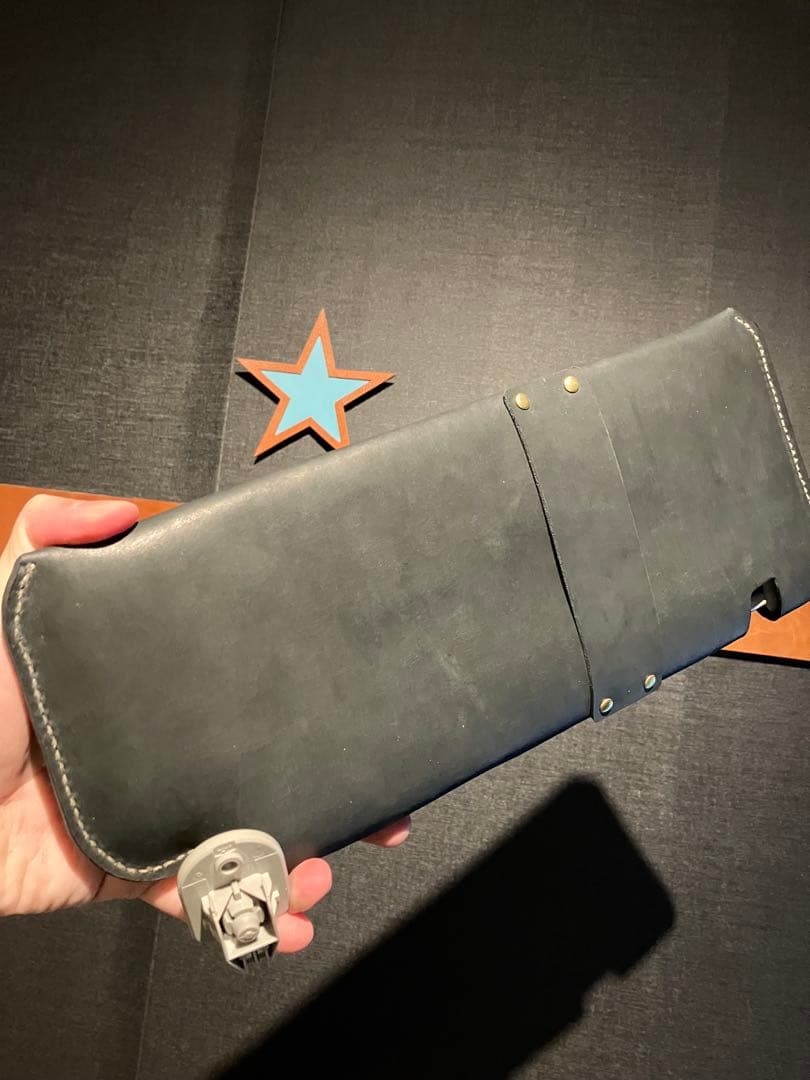 ジムニーJB64/JB74用サンバイザーレザーカバー黒色牛革