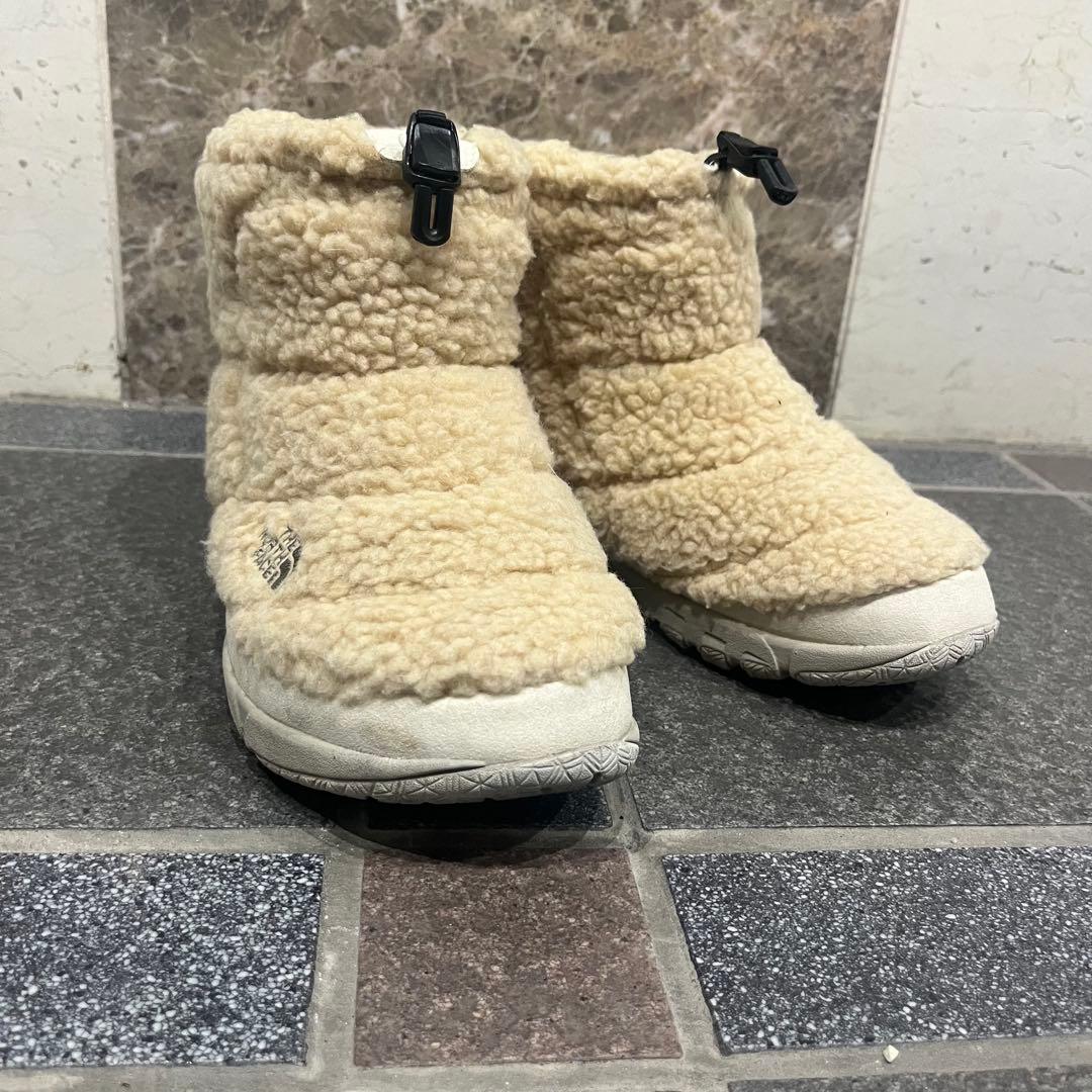 THE NORTH FACE × emmi ボアブーツ ベージュ 25㎝