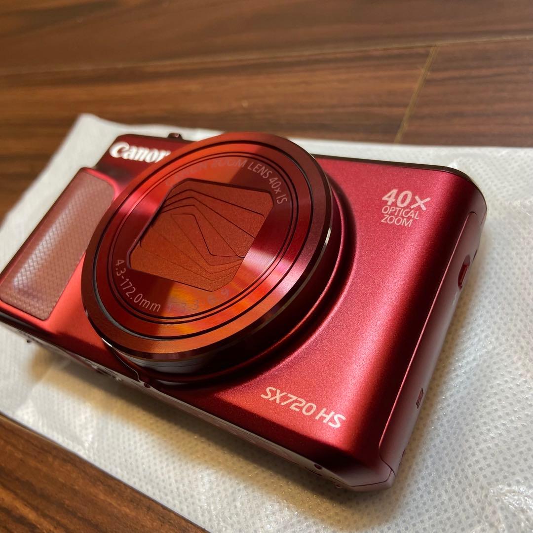 Canon PowerShot SX720 HS レッド 3038