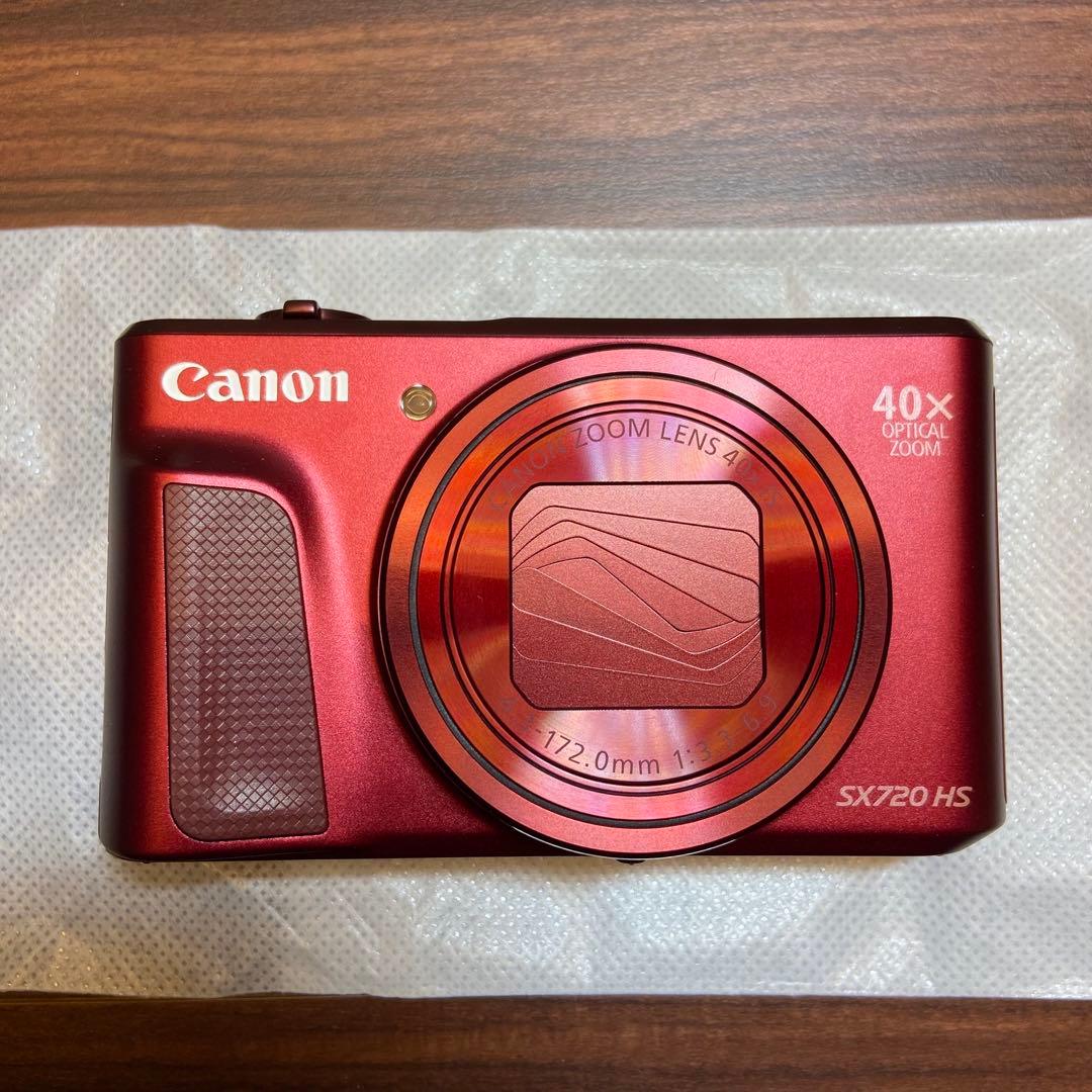 Canon PowerShot SX720 HS レッド 3038