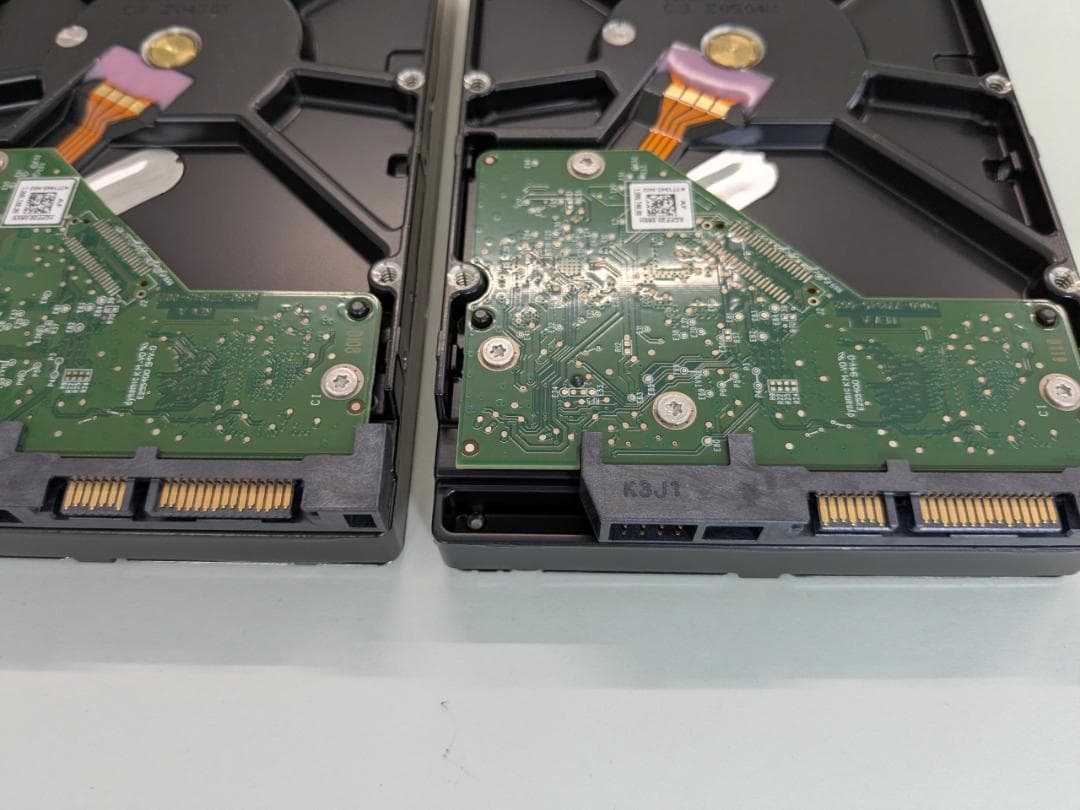 2台 WD Red 3TB I・O DATA NAS WD30EFRX　OS入り