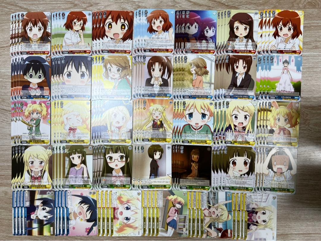 ヴァイスシュヴァルツ　きんいろモザイク TD4コン込RR以下4コン