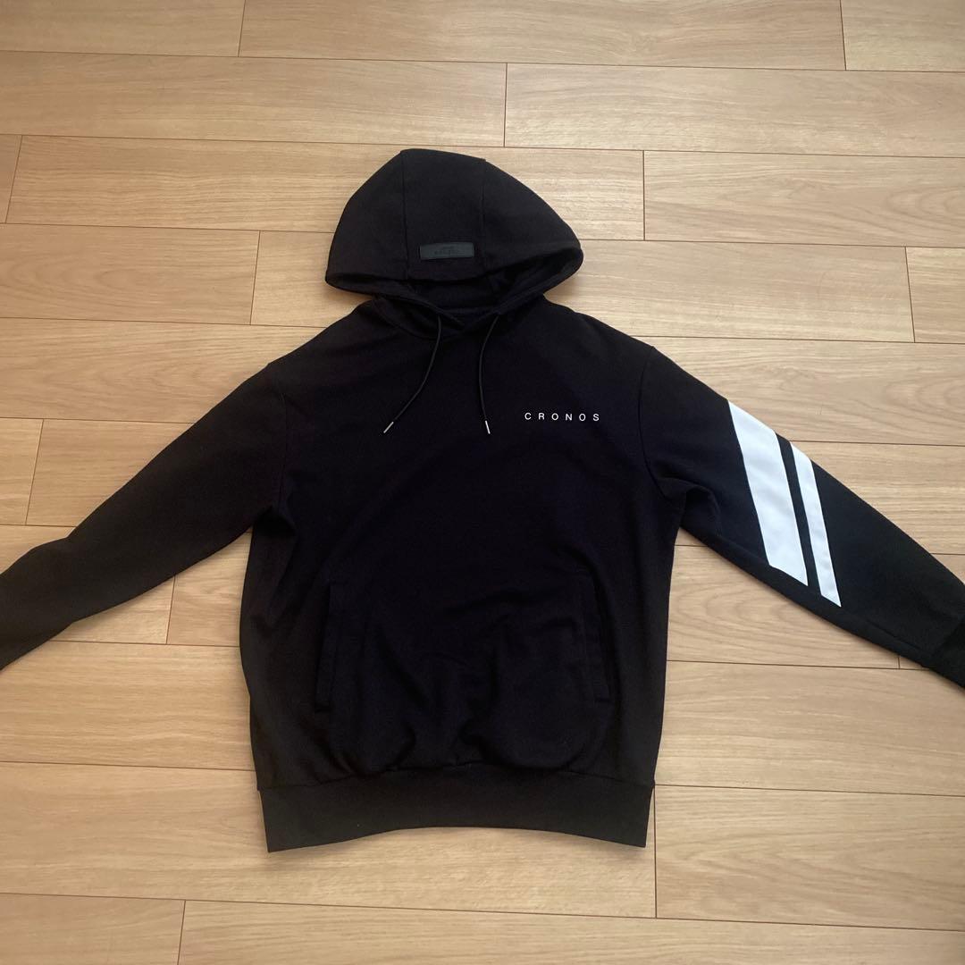 CRONOS 黒パーカー S