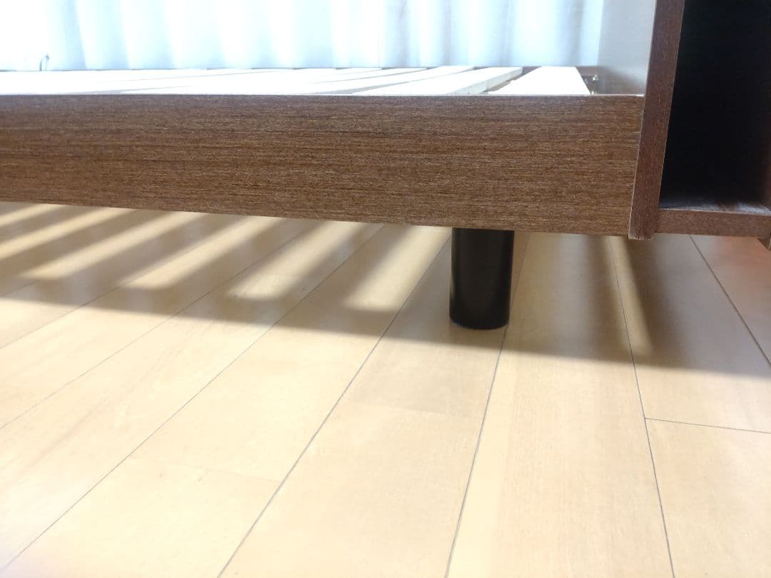 セミダブル ベッドフレーム コンセント付（アイリスオーヤマ）