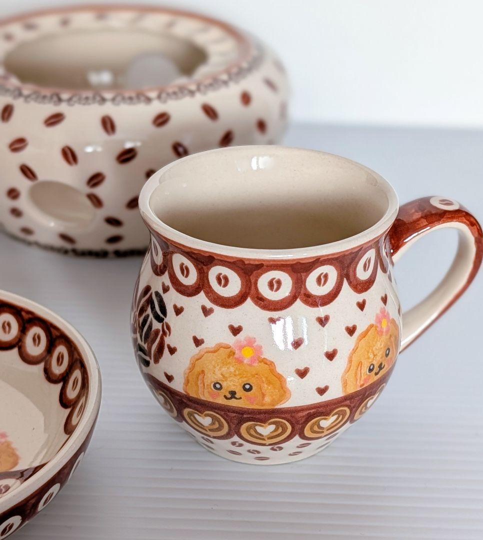ポーリッシュポタリー コーヒー セット✩˚。⋆