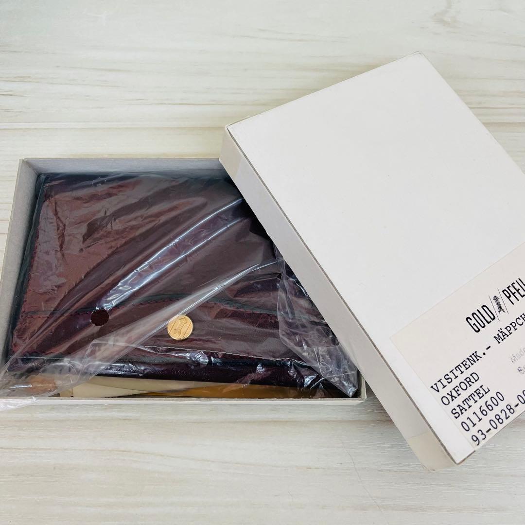 GOLD PFEIL 名刺入れ　カードケース　カード入れ　ハンドメイド