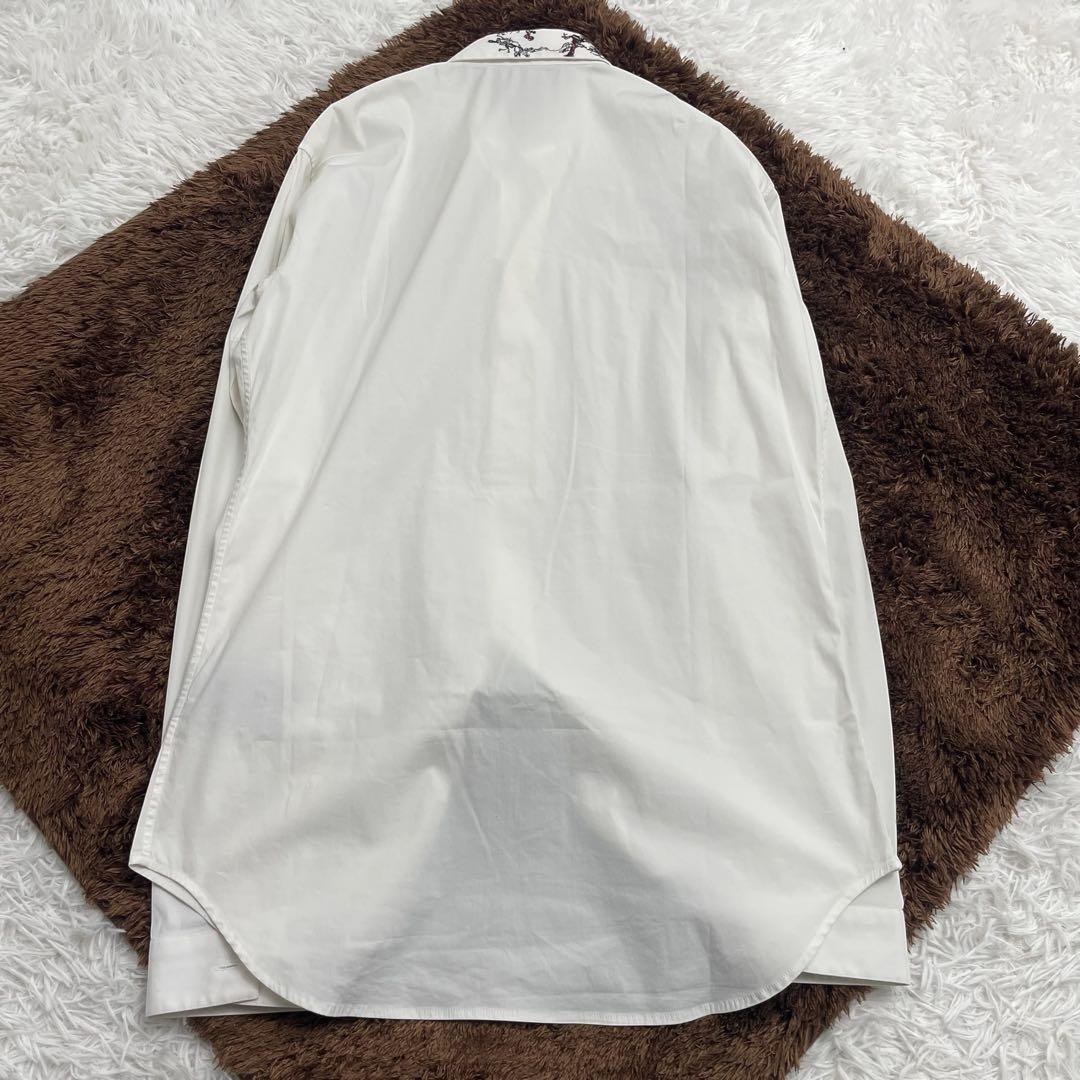 ディオール オム 襟 刺繍 長袖 シャツ 39