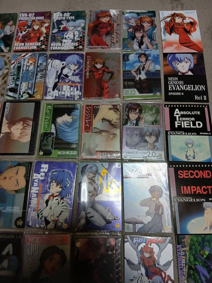 エヴァンゲリオン カードダス ウェハース メタル カード セット