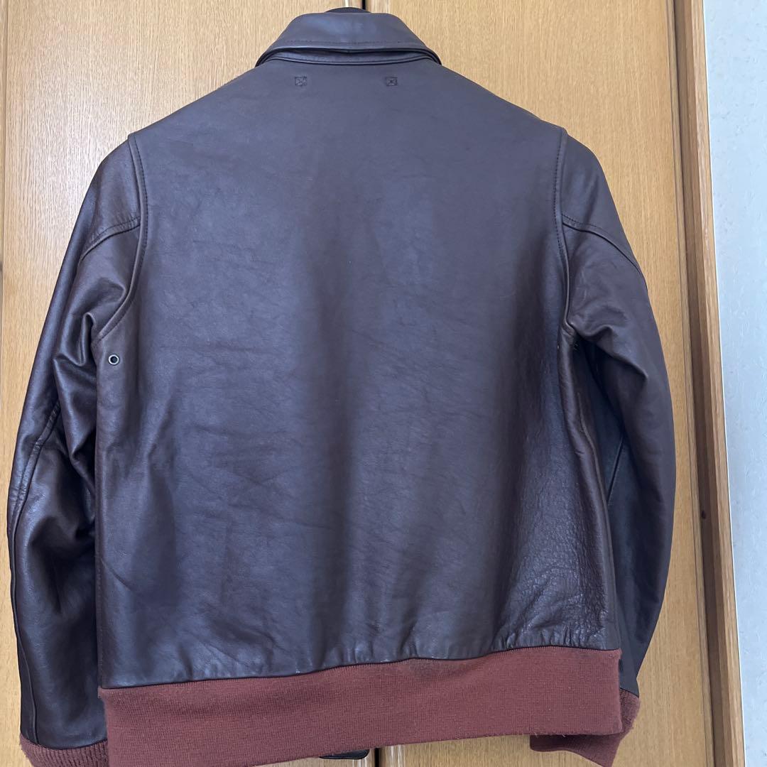 HOUSTON製 TYPE A-2 フライトジャケット・ワックスセット