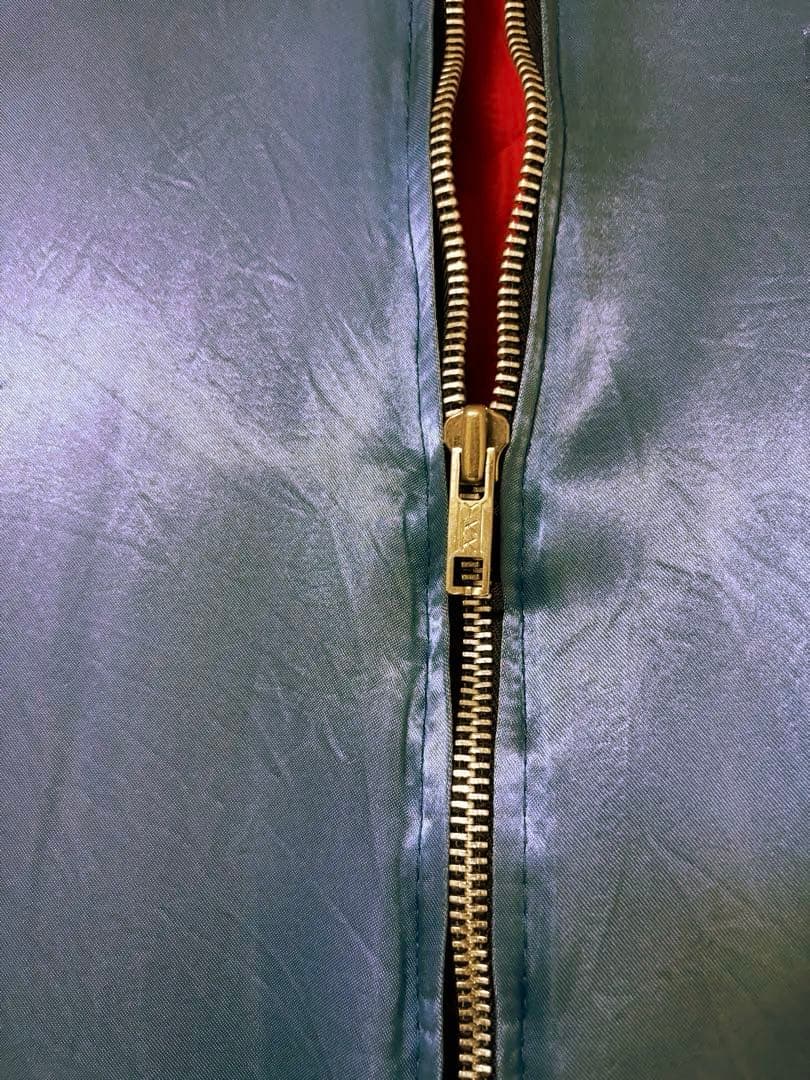 ト*読様 70s ジャーマニー スーベニアジャケットフェード ナス紺 茄子紺 ス