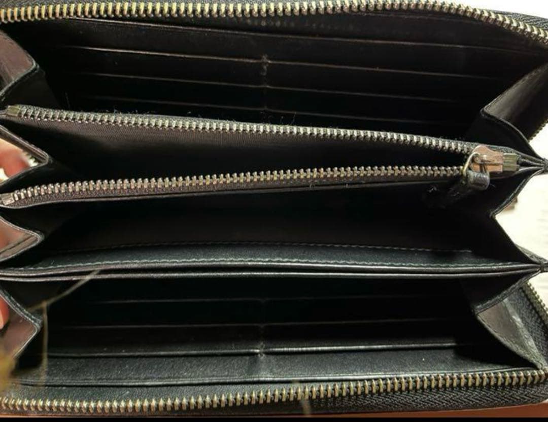 reiton☆GUCCI グッチ 長財布 ラウンドファスナー メンズ財布