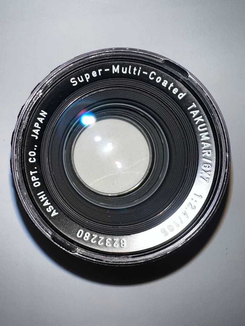 【☆極上品☆】PENTAX SMC TAKUMAR 6x7 105mm F2.4